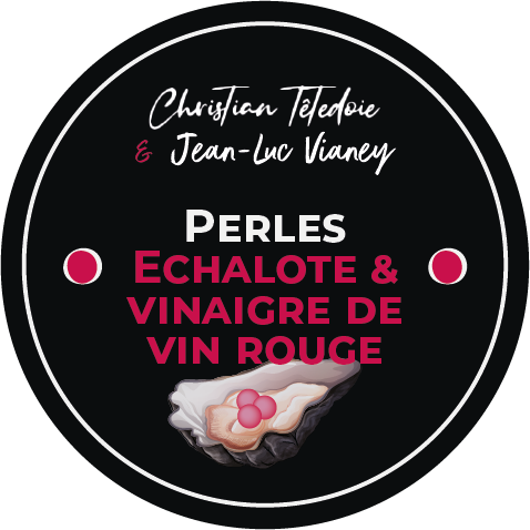 Perles échalote vinaigre de vin rouge