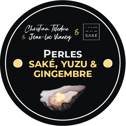 Perles saké yuzu gingembre