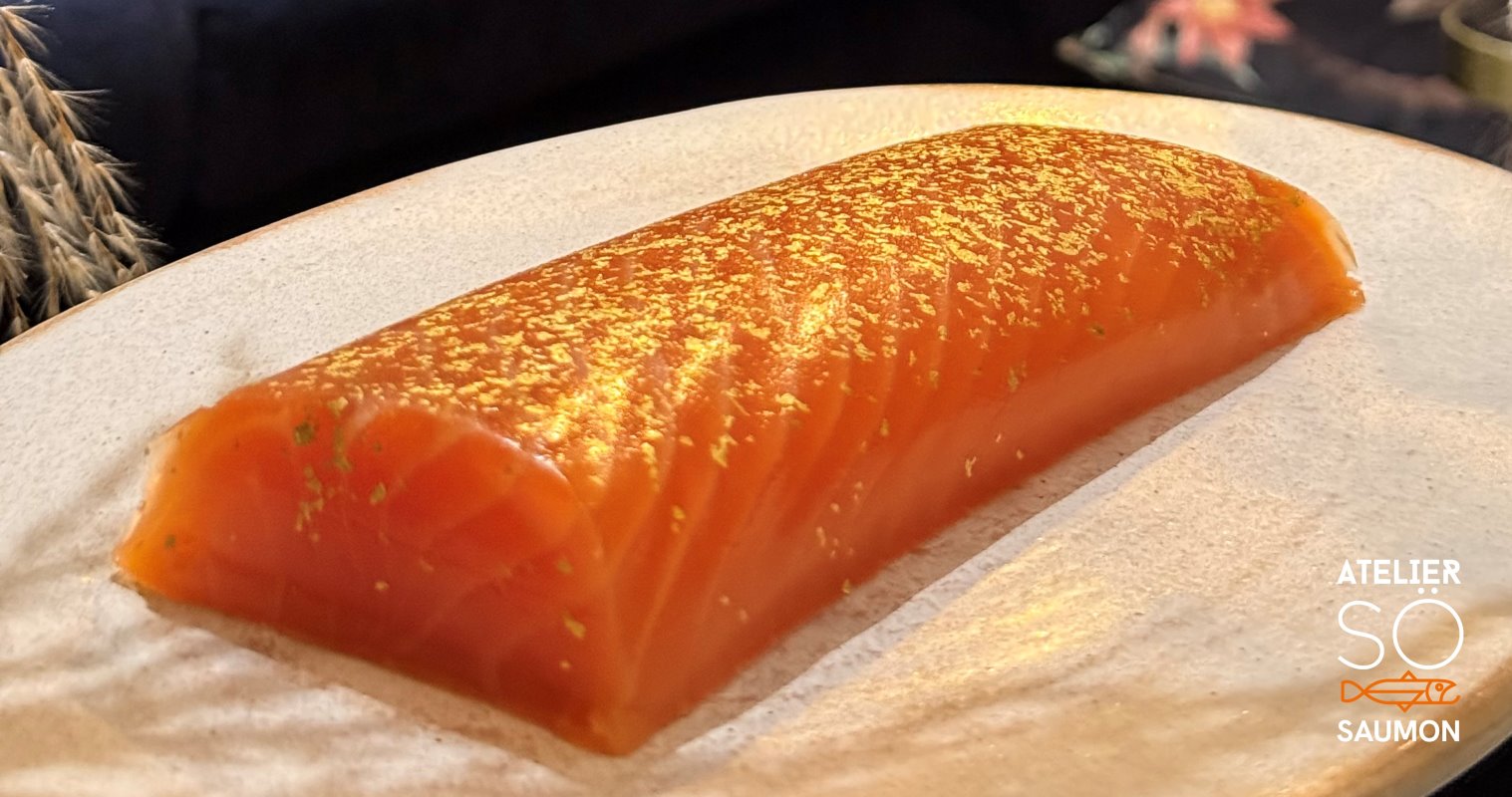 Coeur de saumon fumé gold